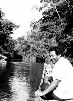Carlos Lambos on the River Karuay
